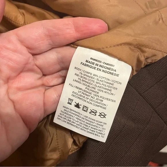 NWT Nike Therma Fit Varsity Jacket, Men’s Sz Medium, Brown - Picture 7 of 15